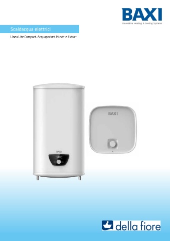 baxi - scaldacqua elettrici